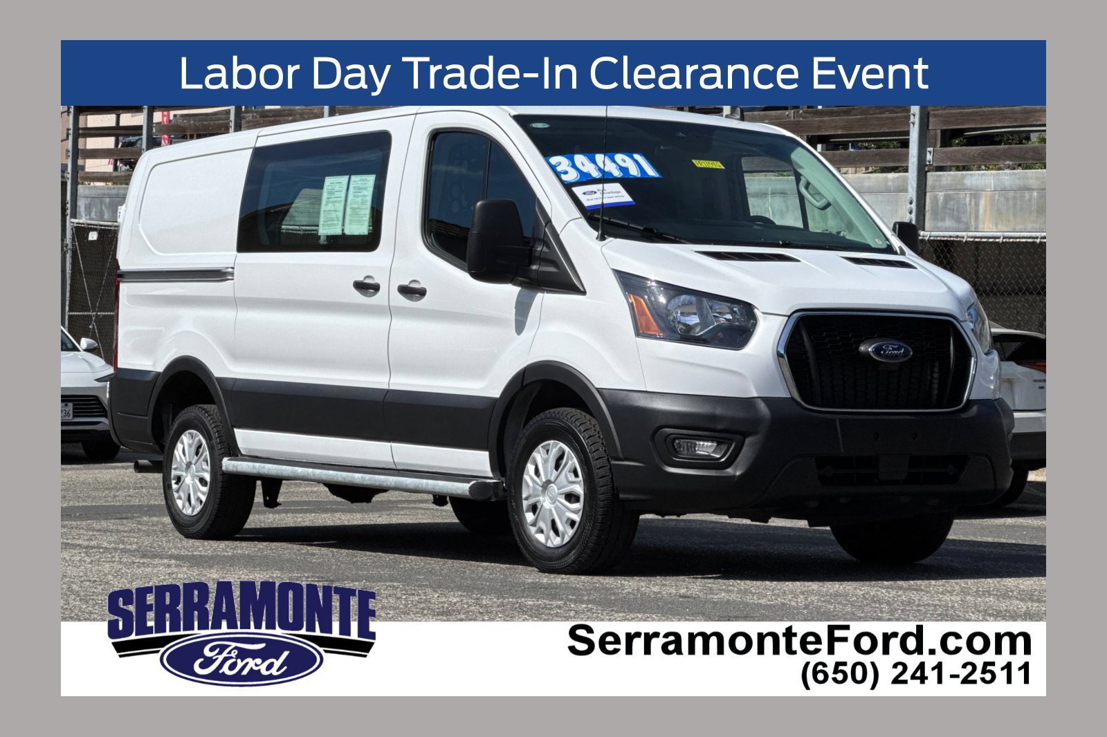 Certified 2025 Ford Transit 250 Low Roof w/ Exterior Upgrade Package