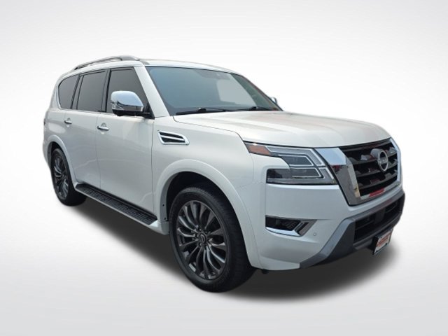 Used 2023 Nissan Armada Platinum w/ Captain's Chairs Package