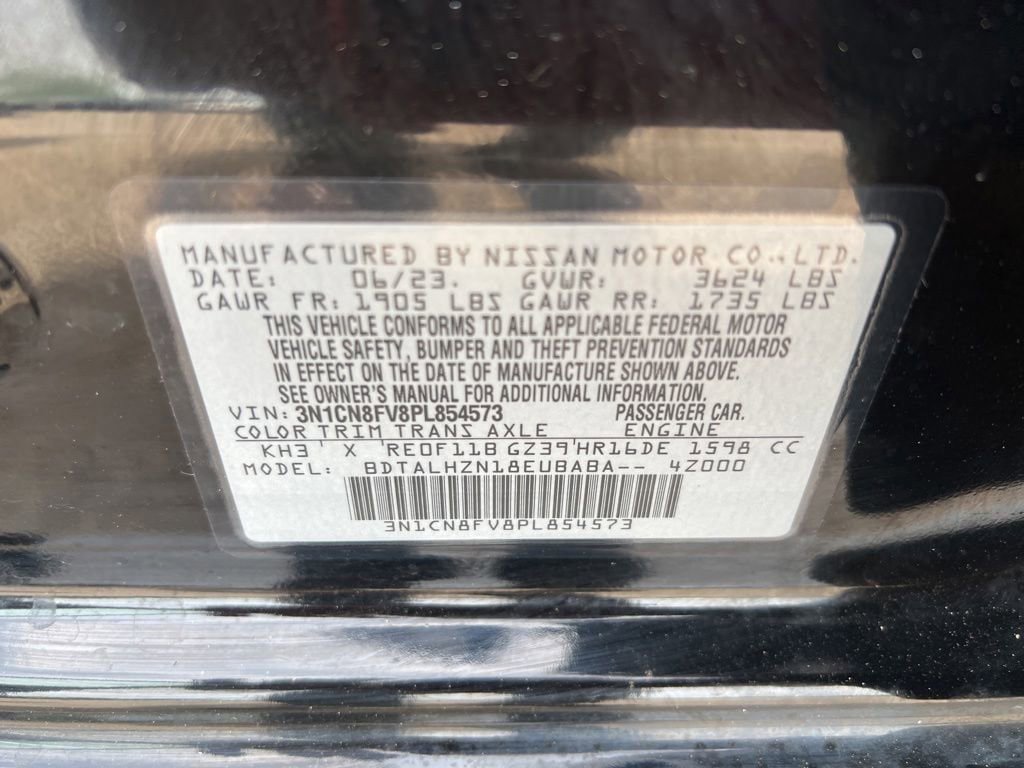 Used 2023 Nissan Versa SR w/ Trunk Package FWD image 29