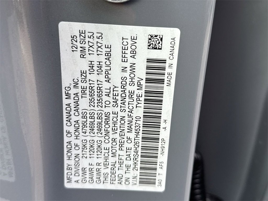 New 2026 Honda CR-V LX image 25