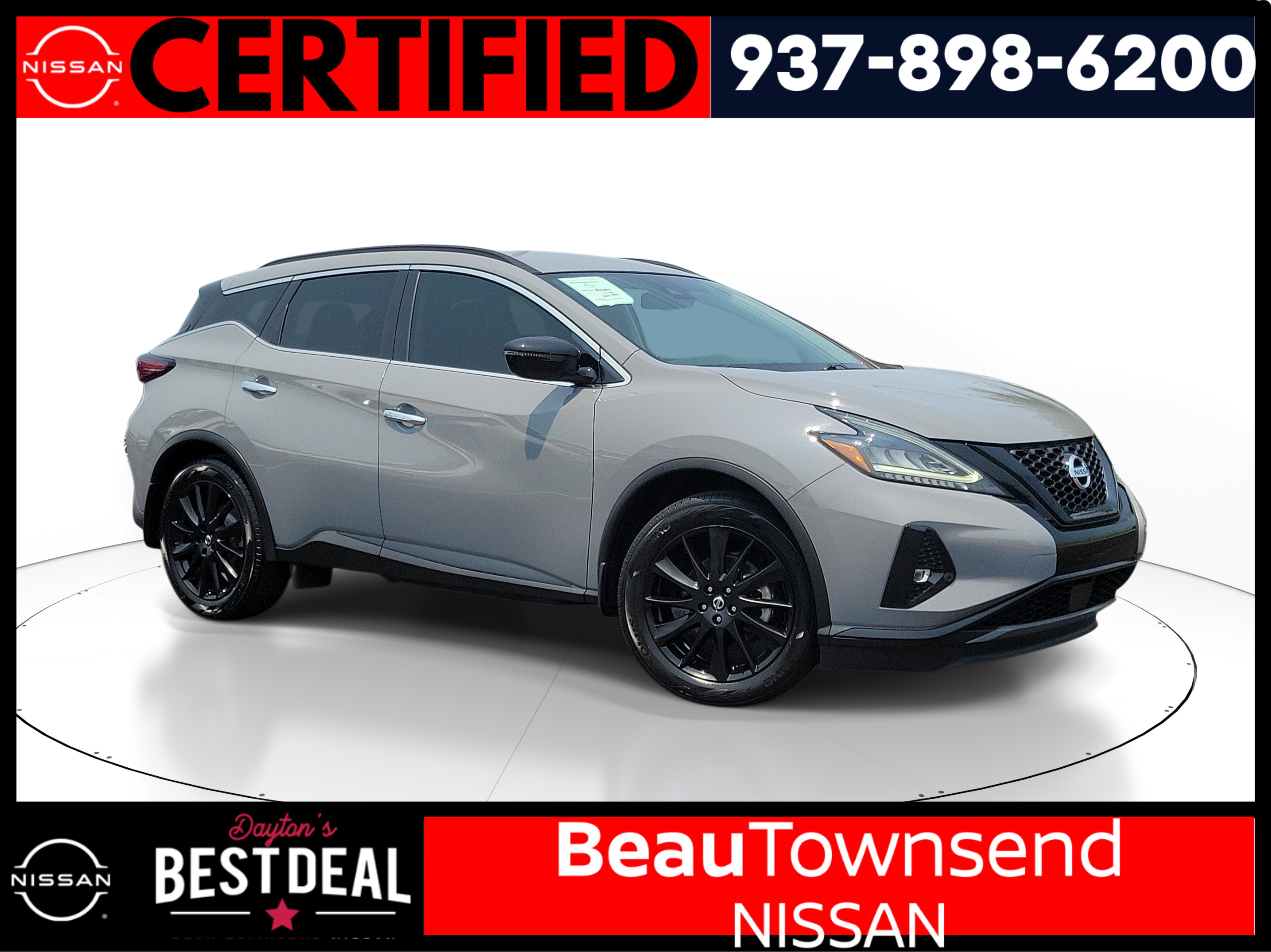 Certified 2022 Nissan Murano SV w/ SV Midnight Edition Package