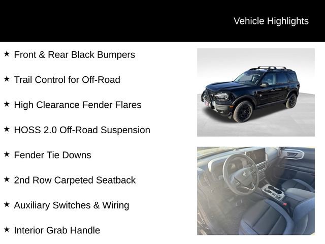 New 2025 Ford Bronco Sport Outer Banks w/ Sasquatch Outer Banks Package image 14