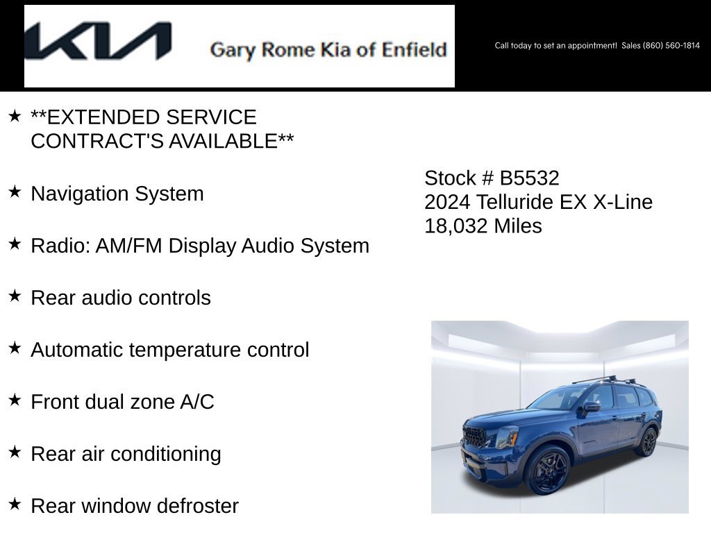 Certified 2024 Kia Telluride EX X-Line AWD/4WD image 15