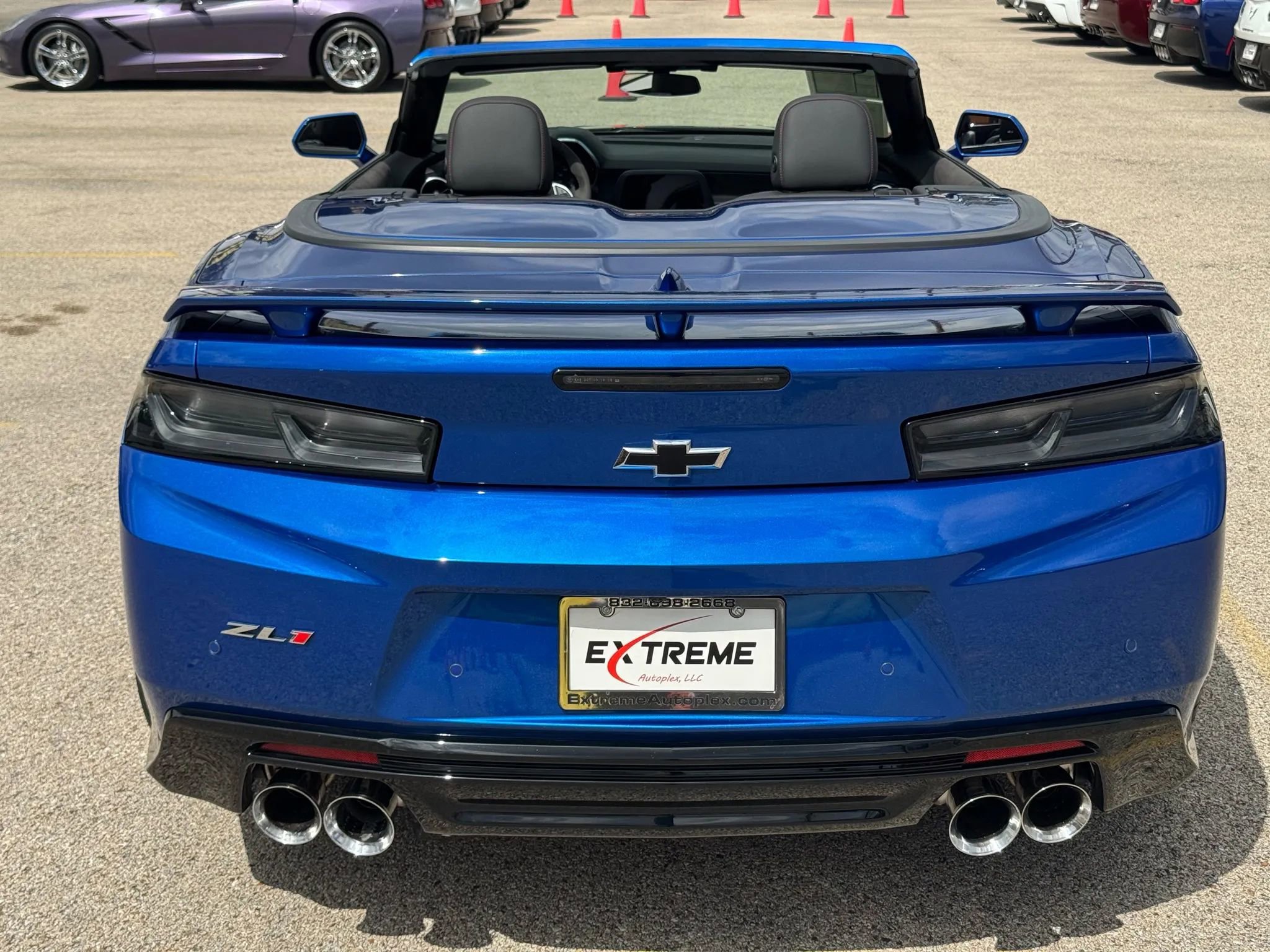 Used 2018 Chevrolet Camaro ZL1 w/ LPO, ZL1 Protection Package RWD image 3
