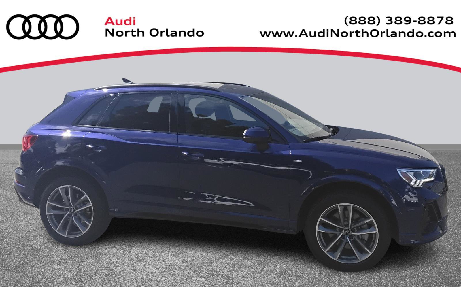 Certified 2025 Audi Q3 2.0T Premium w/ Black Optic Sport Package