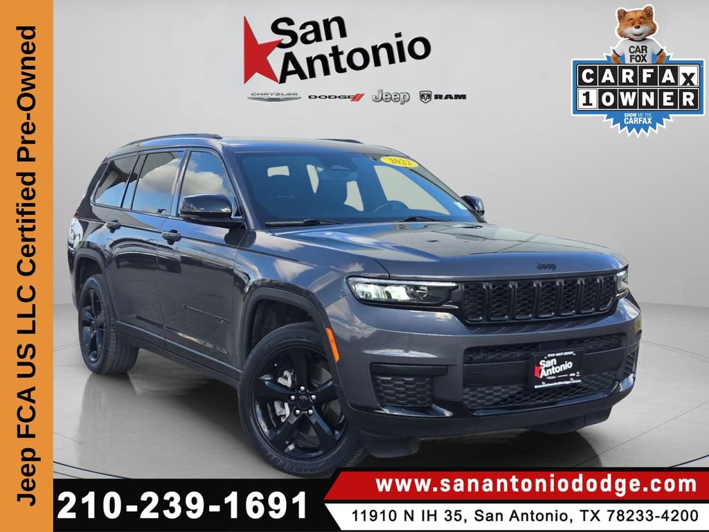 Certified 2022 Jeep Grand Cherokee L Altitude