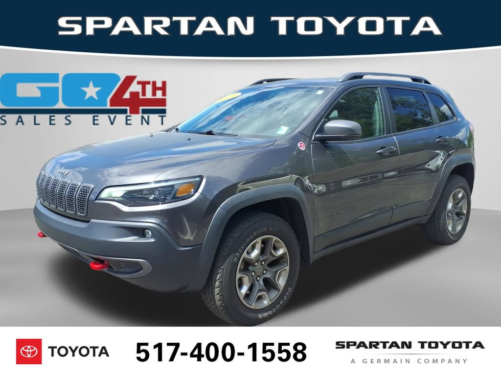 Used 2019 Jeep Cherokee Trailhawk w/ Cold Weather Group AWD/4WD image 1