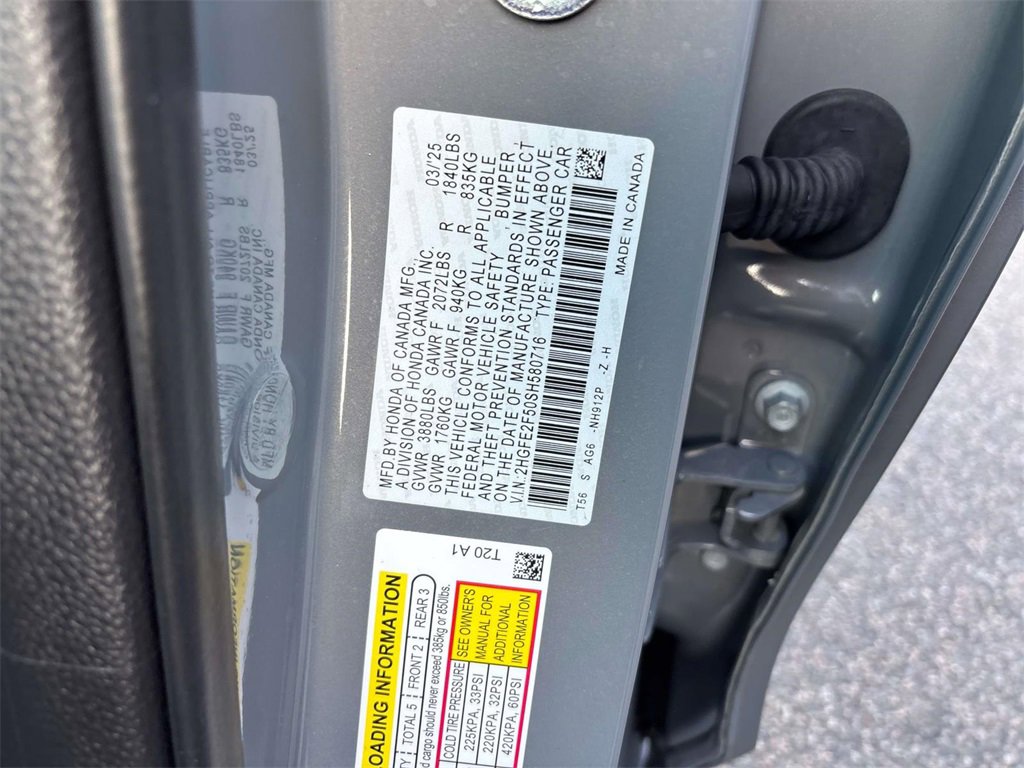 Used 2025 Honda Civic Sport image 28