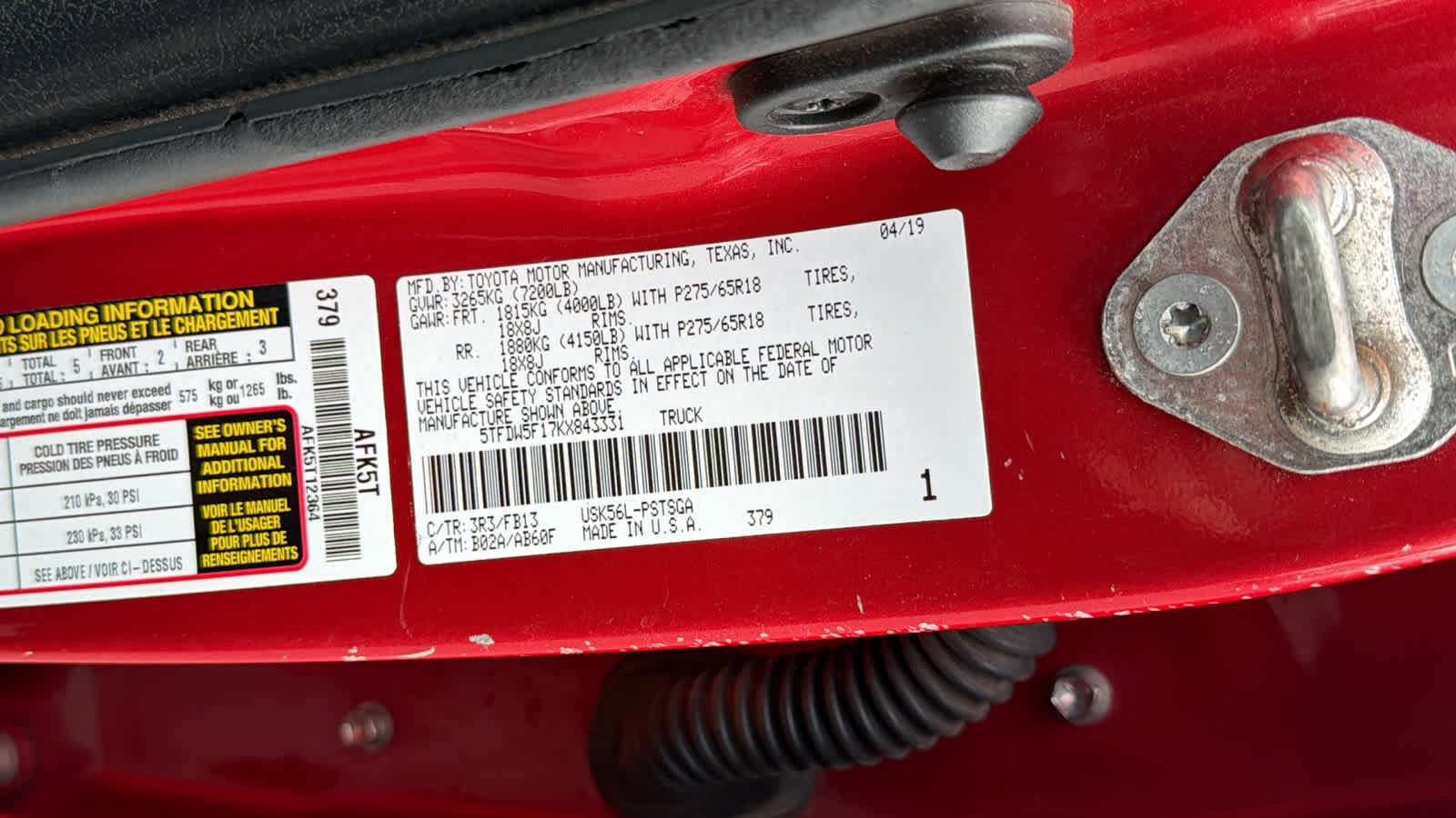 Used 2019 Toyota Tundra SR5 w/ TRD Off Road Package image 30