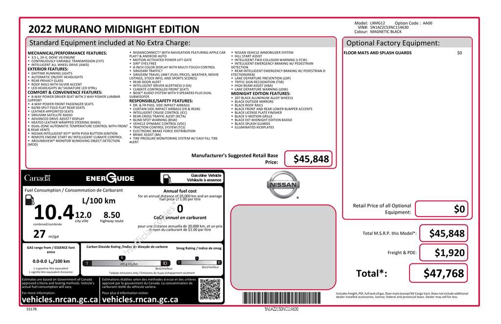 Used 2022 Nissan Murano SL image 32