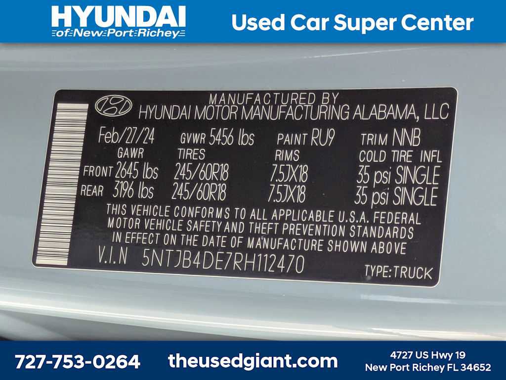 Used 2024 Hyundai Santa Cruz SEL FWD image 34