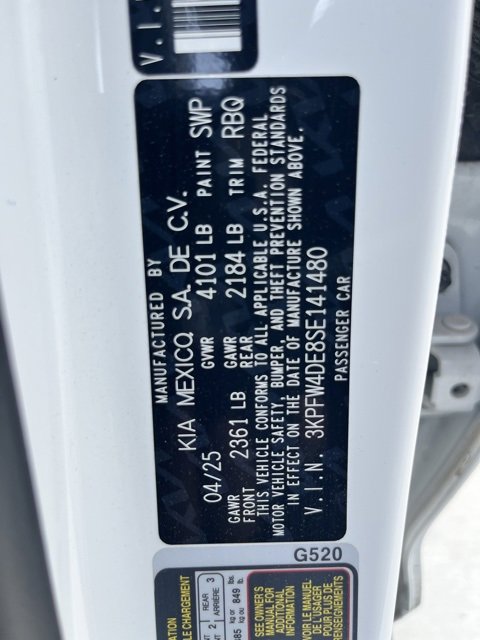 Used 2025 Kia K4 GT-Line w/ GT-Line Sunroof Package image 11