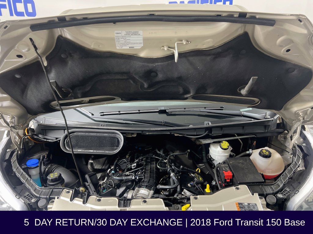 Certified 2018 Ford Transit 150 148 Low Roof w/ Premium Package RWD image 32