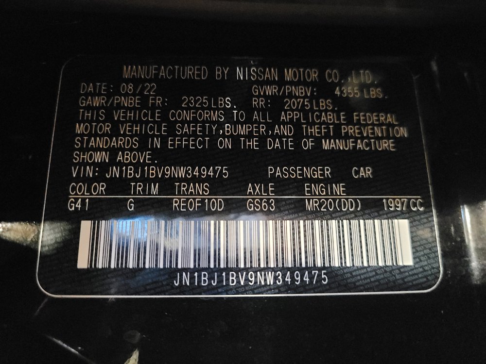 Used 2022 Nissan Rogue Sport SV FWD image 33