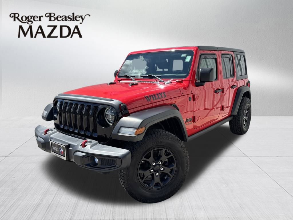 Used 2021 Jeep Wrangler Unlimited Sport image 1