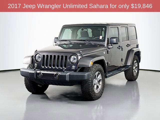 Used 2017 Jeep Wrangler Unlimited Sahara w/ Max Tow Package video 3