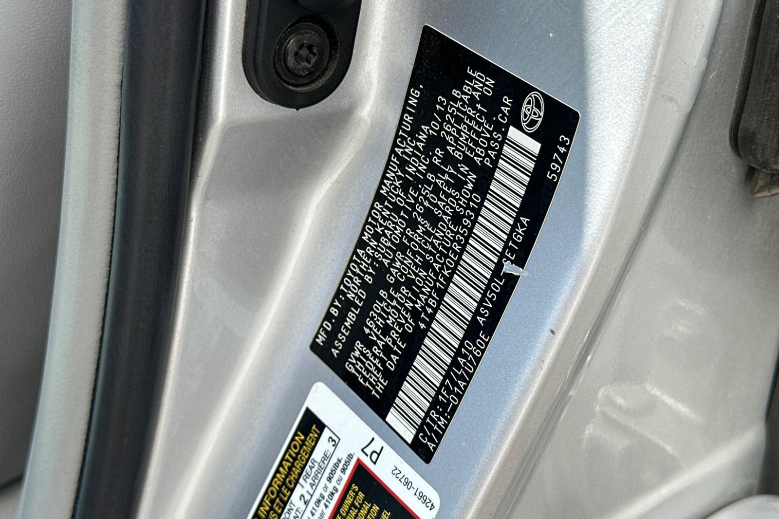 Used 2014 Toyota Camry XLE w/ Leather Package FWD image 32