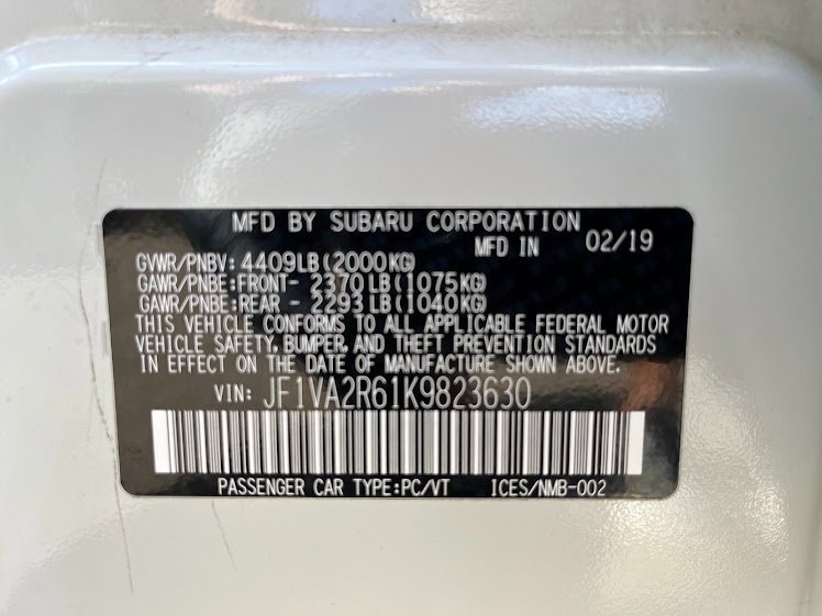 Used 2019 Subaru WRX STI image 7