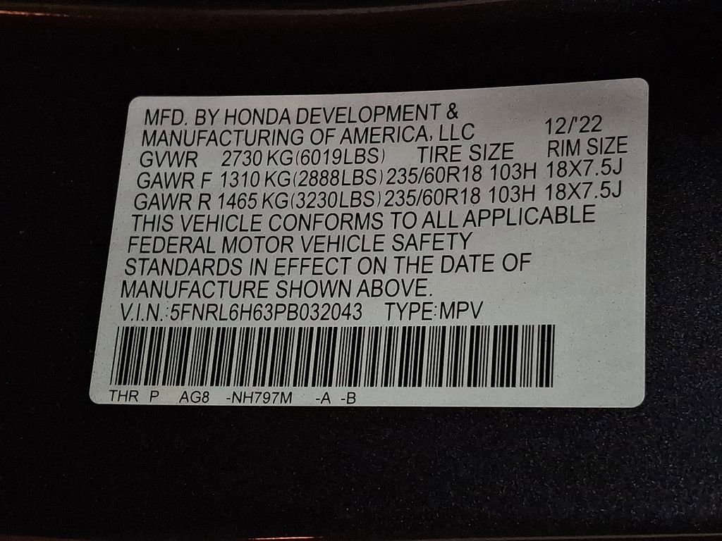 Used 2023 Honda Odyssey EX-L image 26