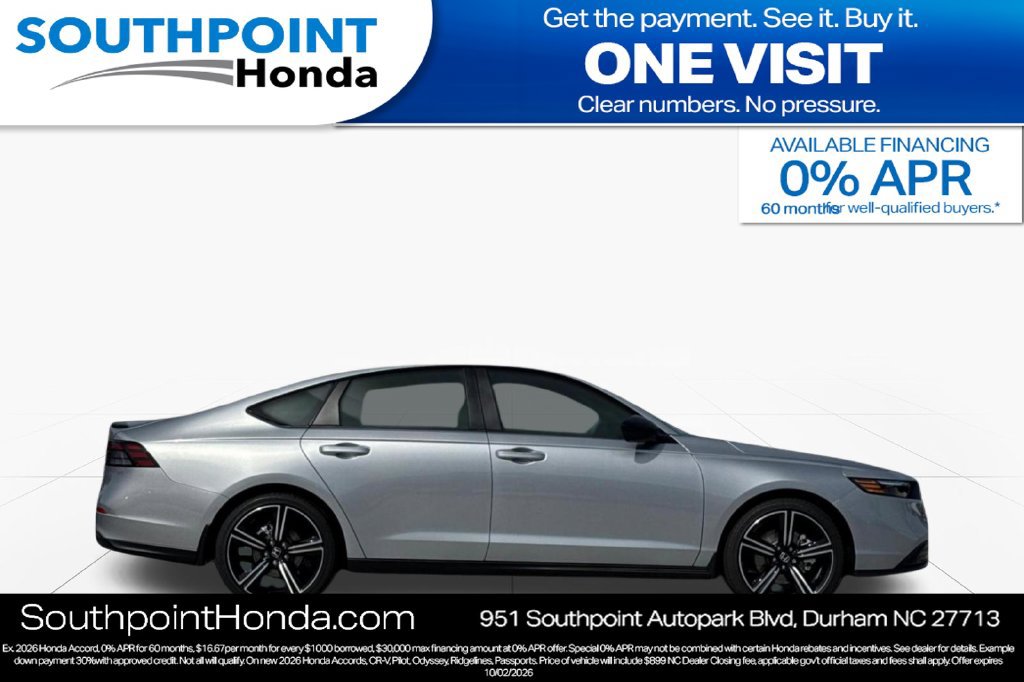 New 2026 Honda Accord Sport image 2