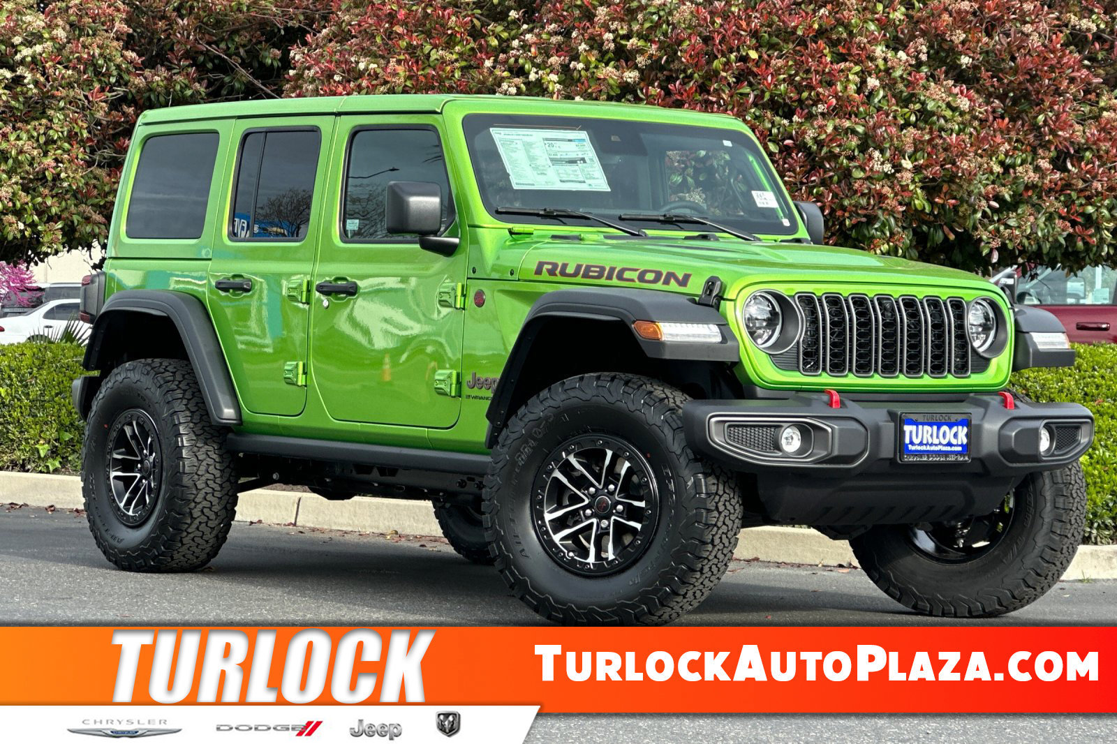 New 2025 Jeep Wrangler Unlimited Rubicon w/ XTREMEE 35" Tire Package