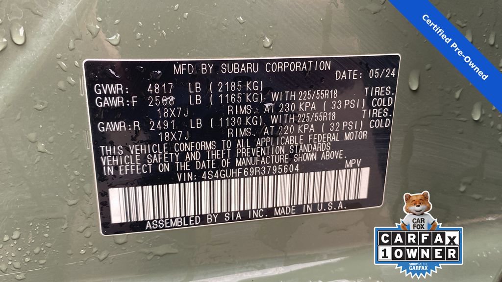 Certified 2024 Subaru Crosstrek 2.5i Sport w/ Popular Package #4A image 32