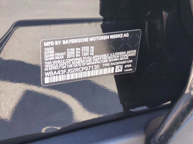Certified 2024 BMW 530i w/ Premium Package RWD image 27
