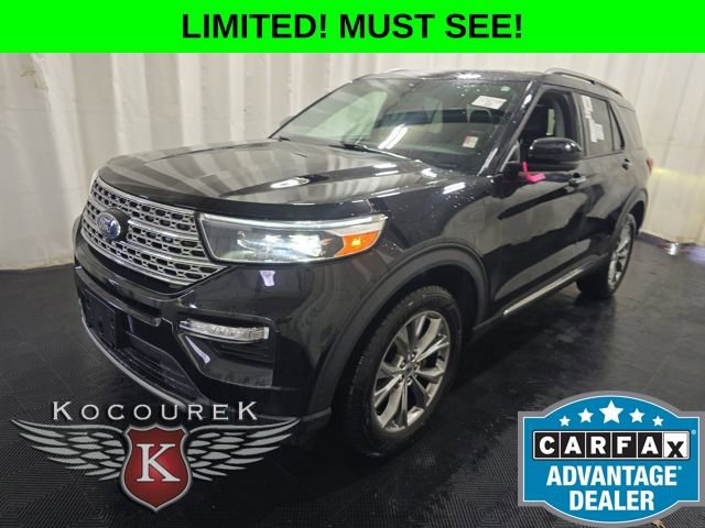 Used 2022 Ford Explorer Limited w/ Class IV Trailer Tow Package AWD/4WD image 1