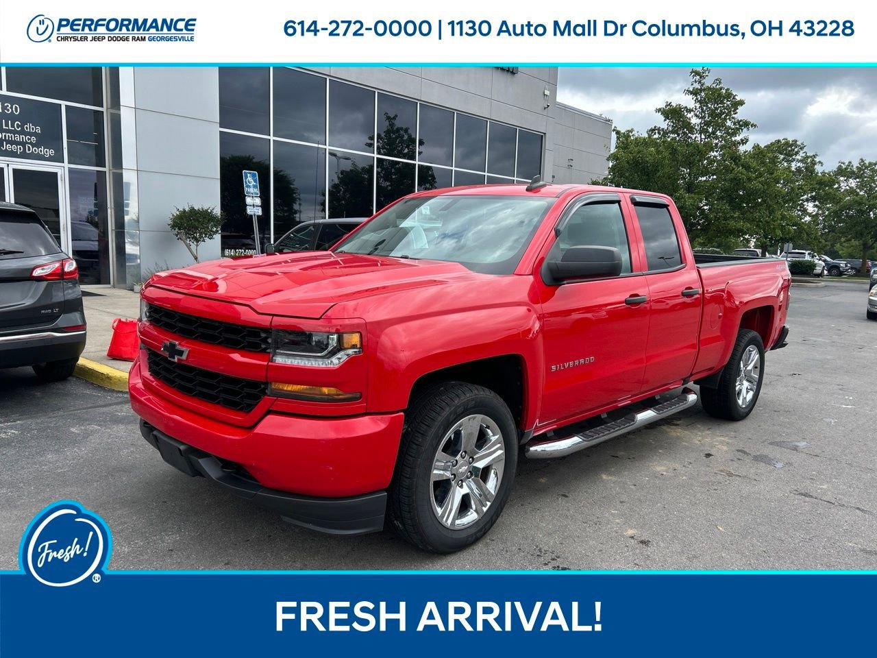 Used 2017 Chevrolet Silverado 1500 Custom w/ Custom Convenience Package AWD/4WD image 8