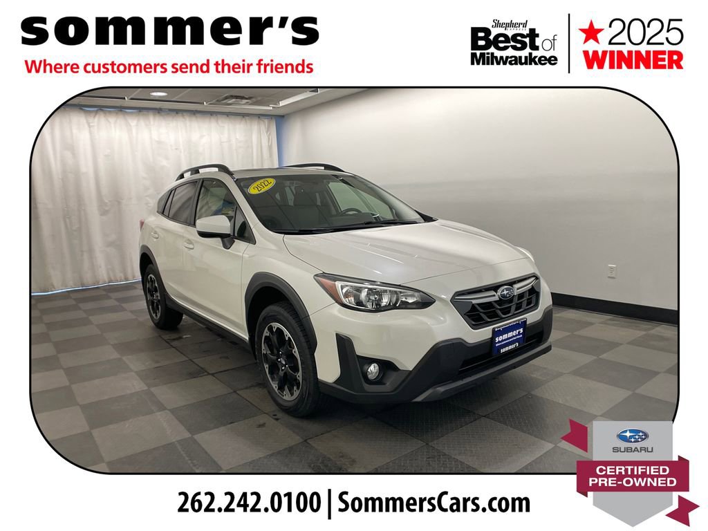 Certified 2022 Subaru Crosstrek 2.0i Premium w/ Moonroof Package