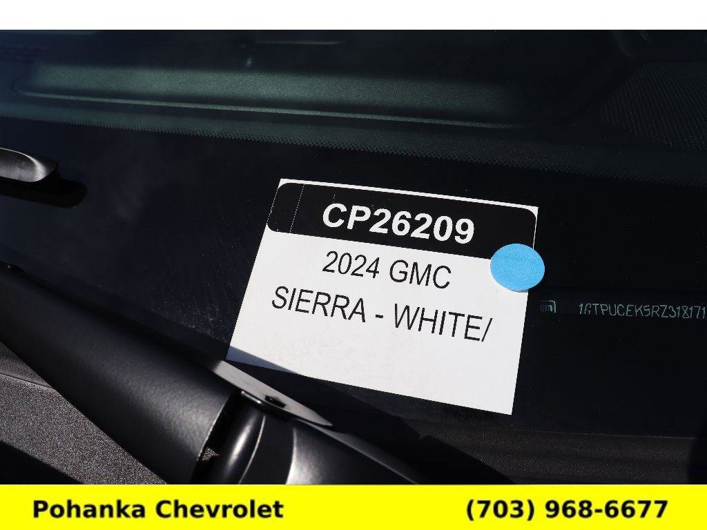 Certified 2024 GMC Sierra 1500 Elevation w/ LPO, Elevation Black Package image 33