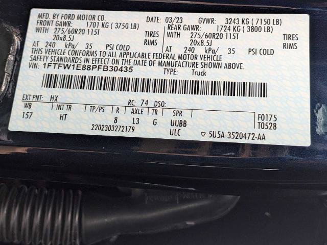 Certified 2023 Ford F150 Lariat w/ Equipment Group 502A High image 36