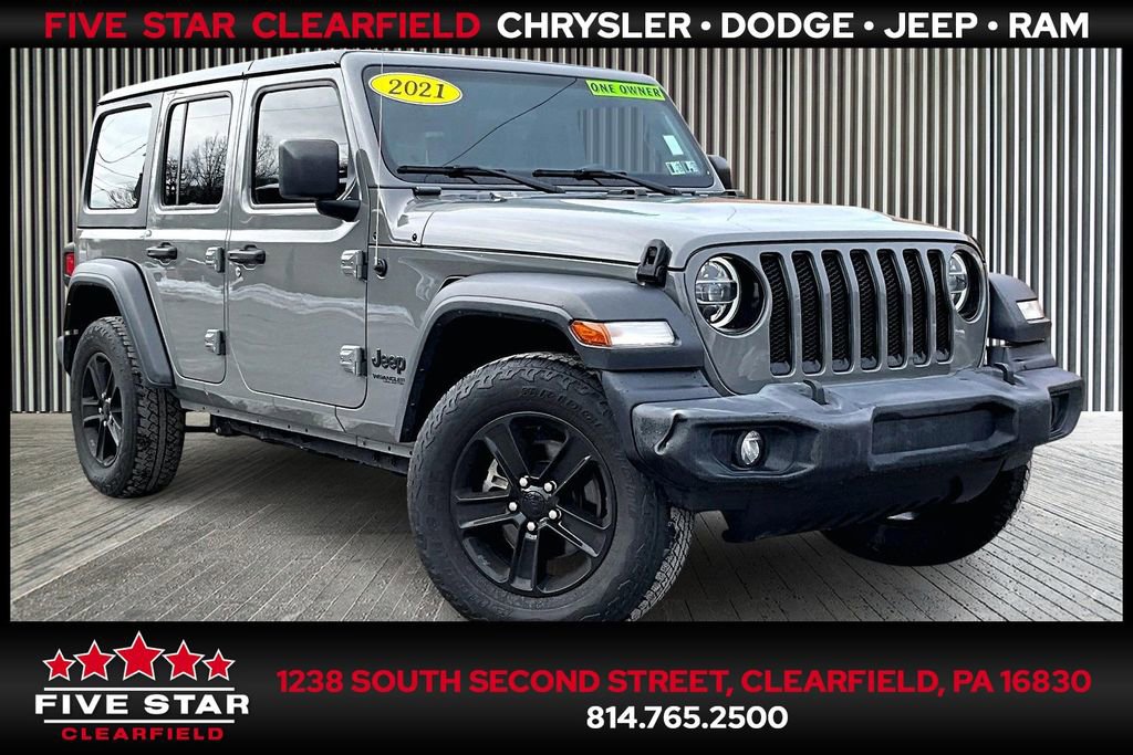Used 2021 Jeep Wrangler Unlimited Sport AWD/4WD image 1
