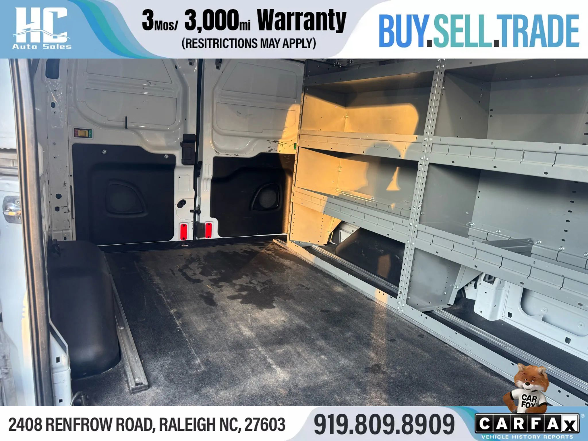 Used 2020 Ford Transit 250 Low Roof w/ Upfitter Package image 9