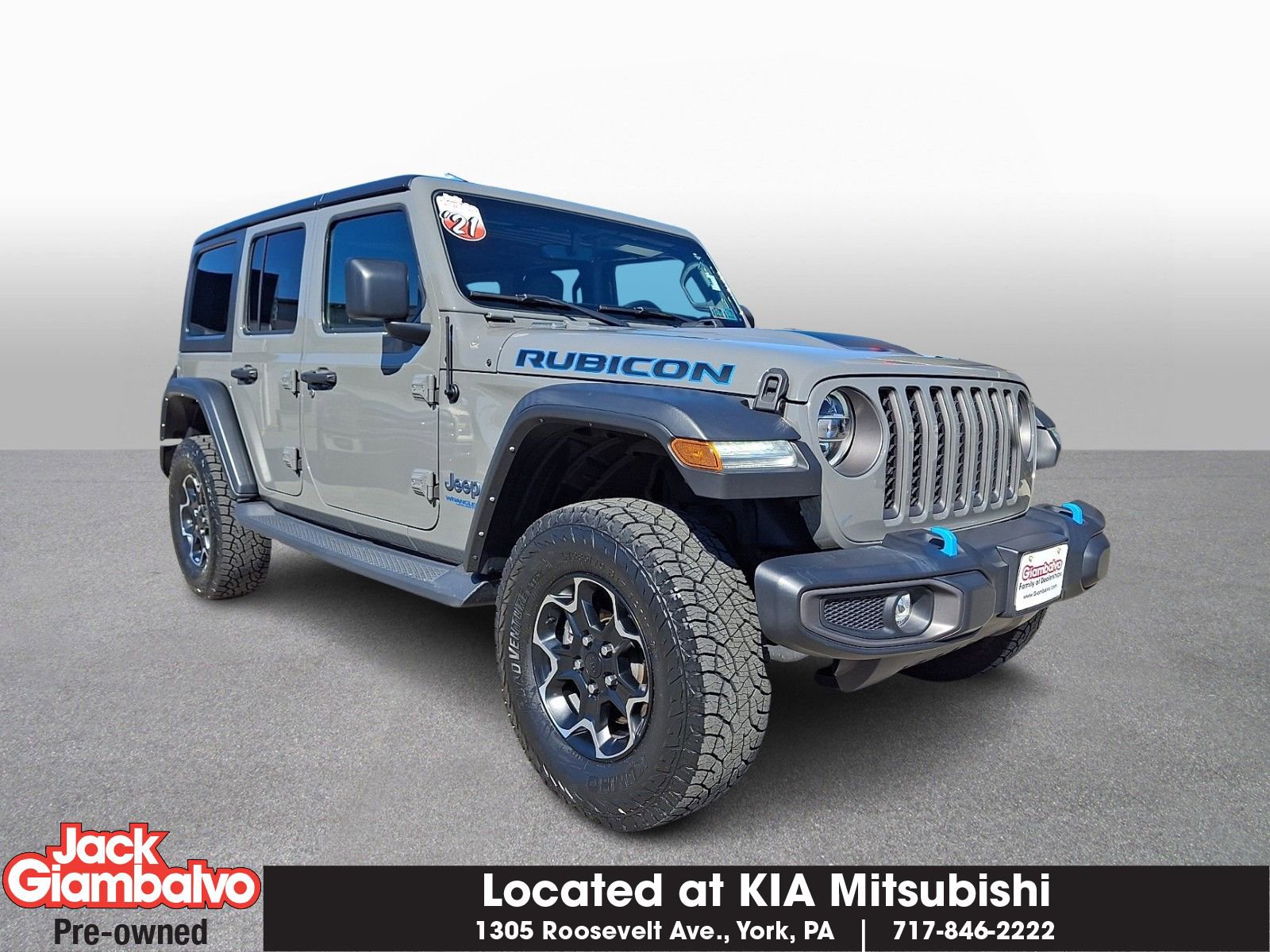 Used 2021 Jeep Wrangler Unlimited Rubicon 4xe w/ Cold Weather Group