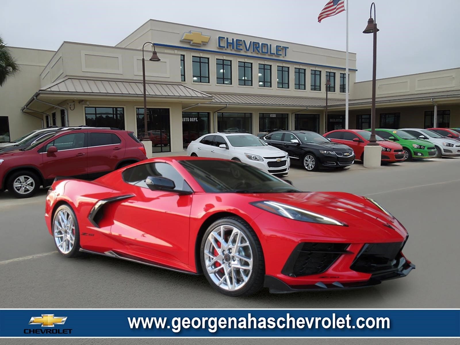 Used 2024 Chevrolet Corvette Stingray Premium Cpe w/ Z51 Performance Package RWD image 1