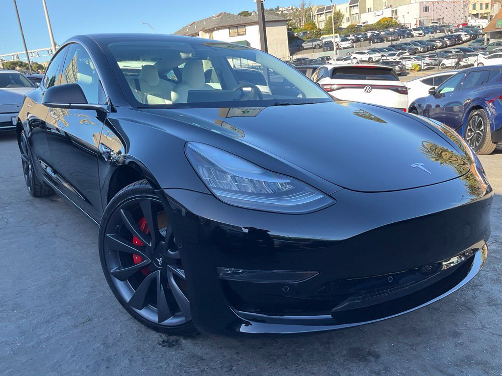Used 2020 Tesla Model 3 Performance AWD/4WD image 1