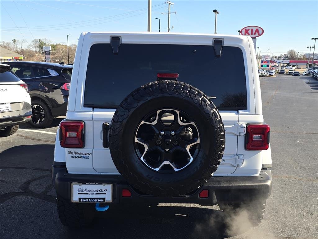 Used 2021 Jeep Wrangler Unlimited Rubicon 4xe w/ Steel Bumper Group image 4