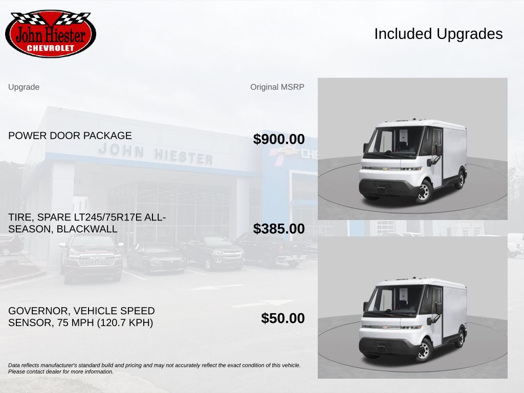 New 2025 Chevrolet Brightdrop 400 w/ Power Door Package AWD/4WD image 3