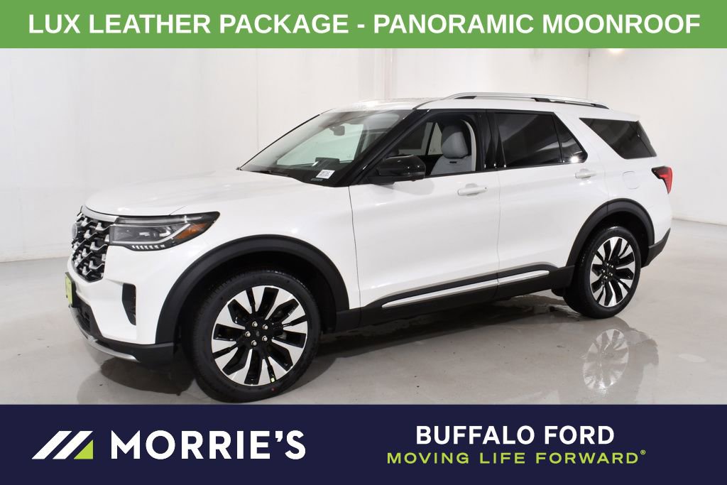 New 2026 Ford Explorer Platinum w/ LUX Leather Package