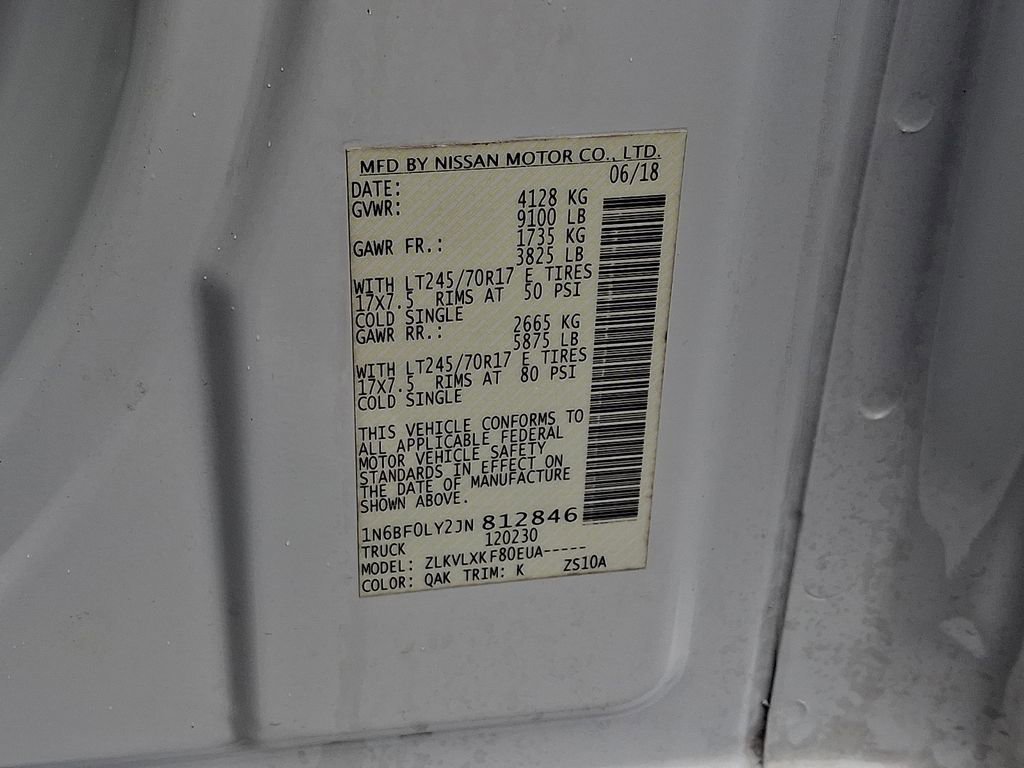 Used 2018 Nissan NV 2500 SV image 27