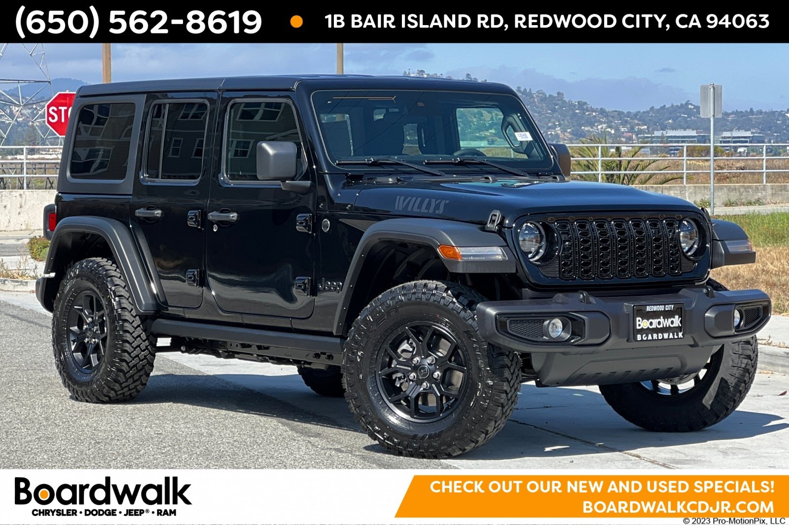 New 2025 Jeep Wrangler Willys image 1