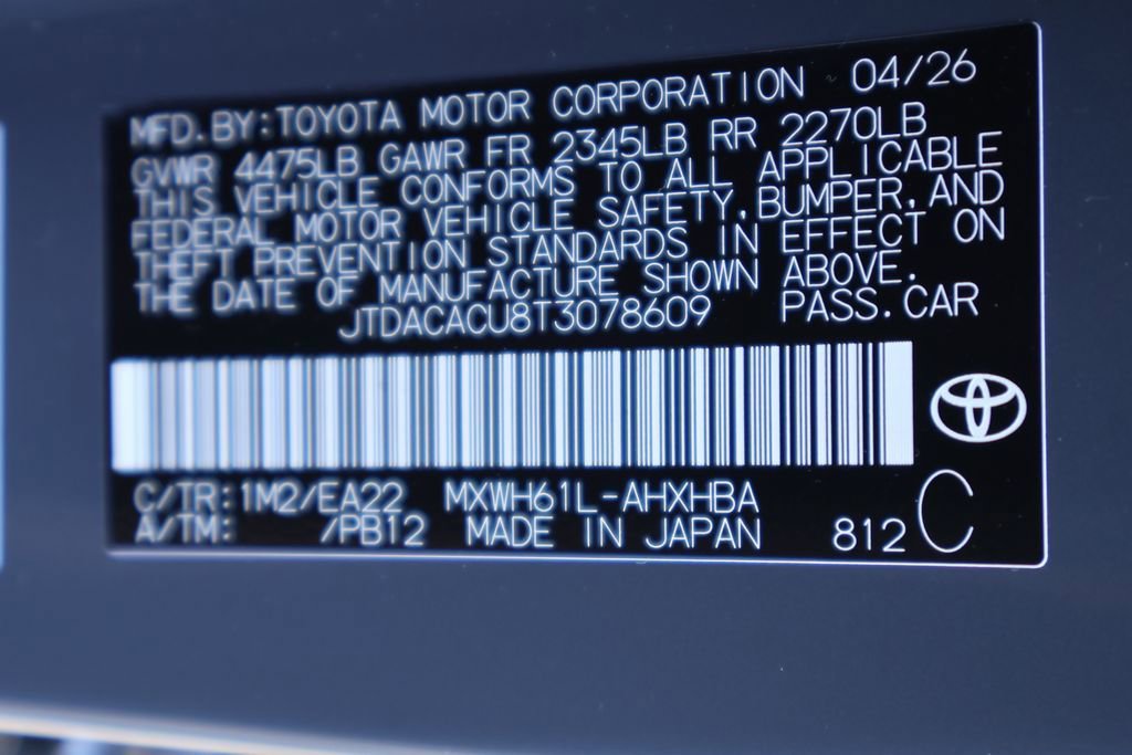 New 2026 Toyota Prius Plug-In Hybrid FWD image 23