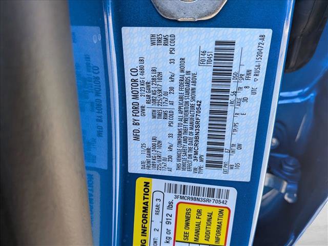 New 2025 Ford Bronco Sport Big Bend w/ Convenience Package image 16