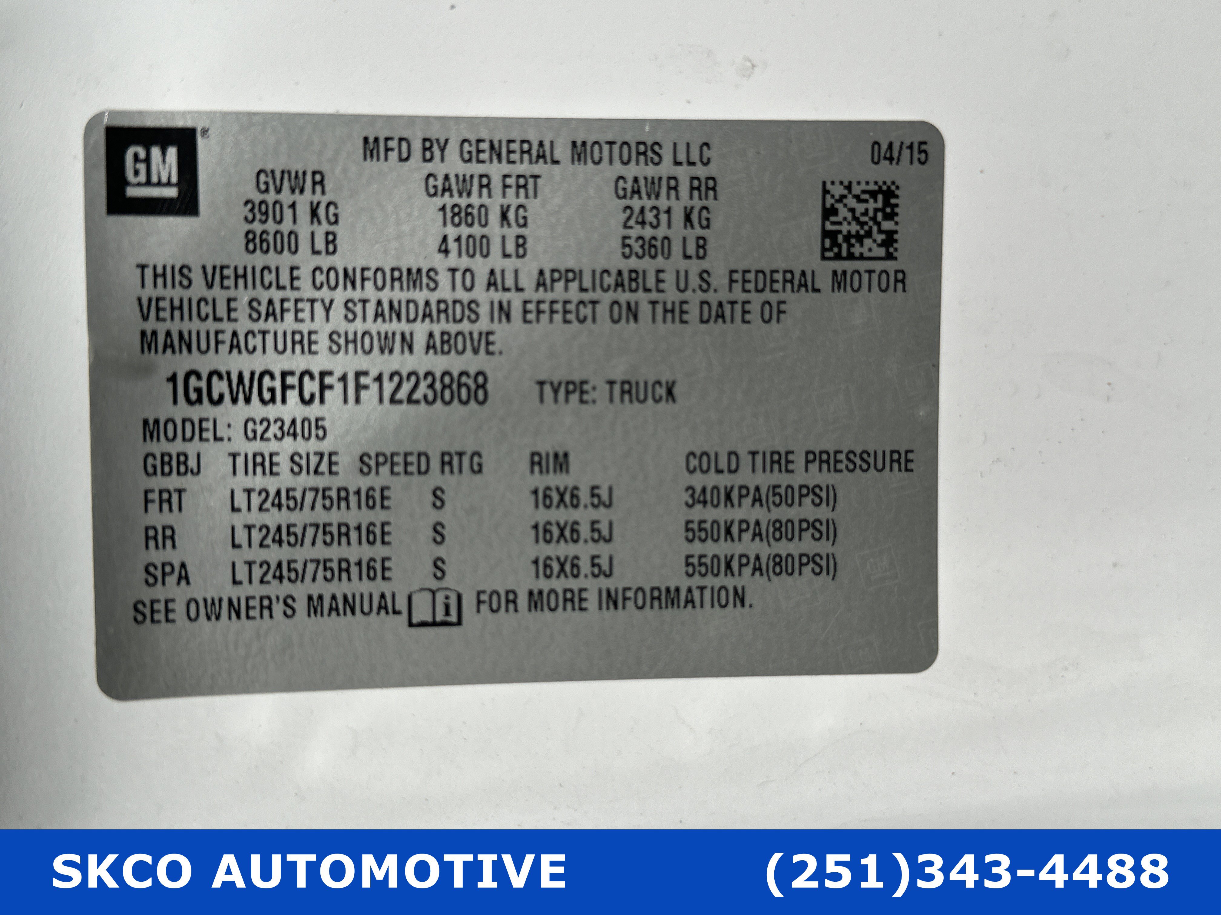 Used 2015 Chevrolet Express 2500 image 26