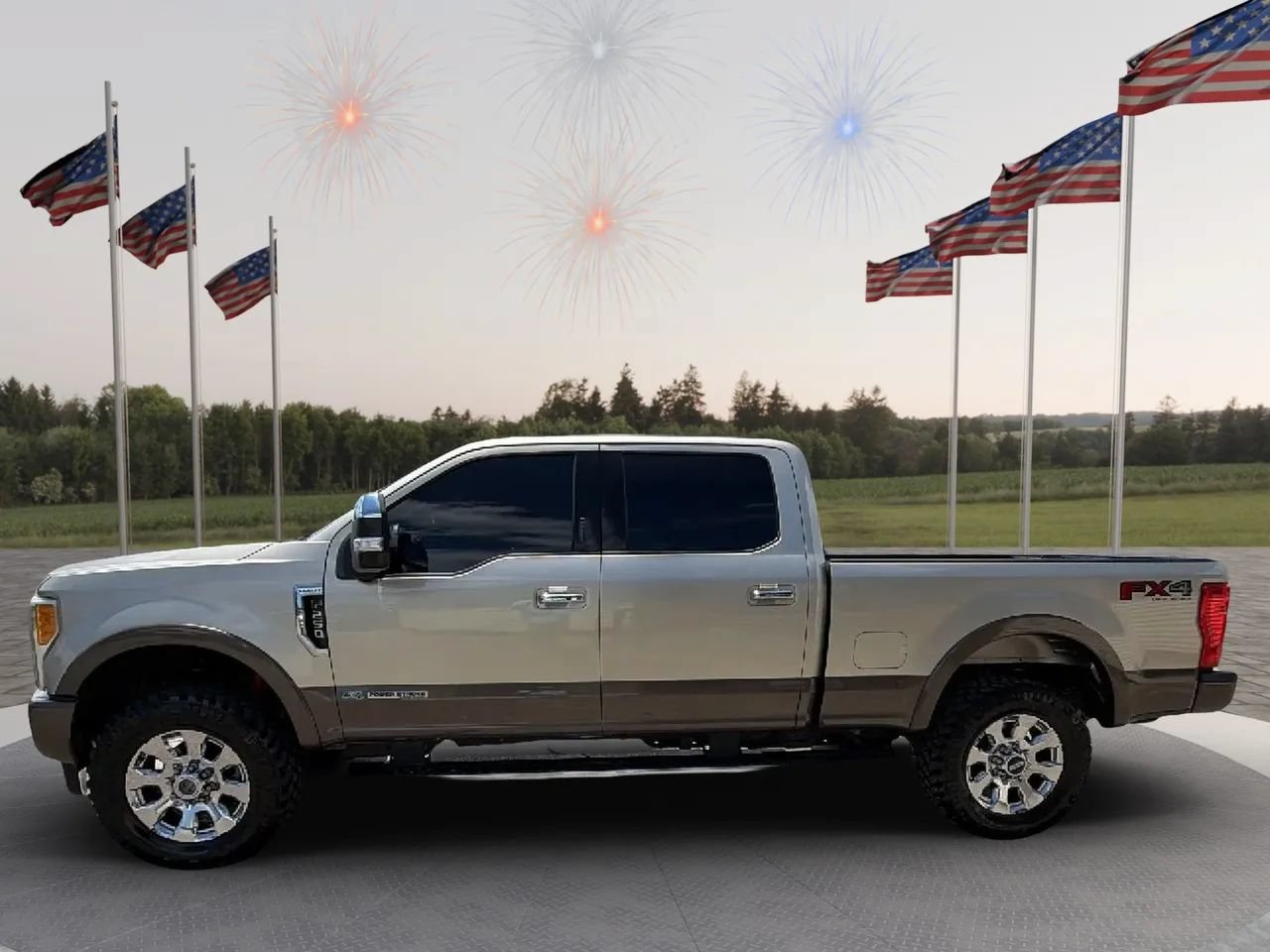 Used 2017 Ford F250 Lariat w/ Lariat Ultimate Package AWD/4WD image 3