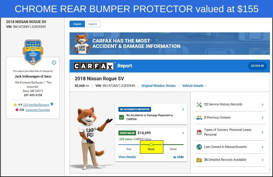 Used 2018 Nissan Rogue SV w/ Premium Package AWD/4WD image 8