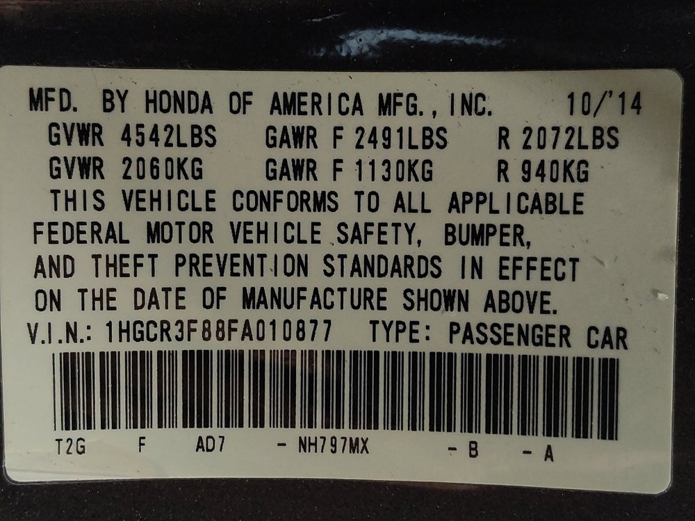 Used 2015 Honda Accord EX-L image 33