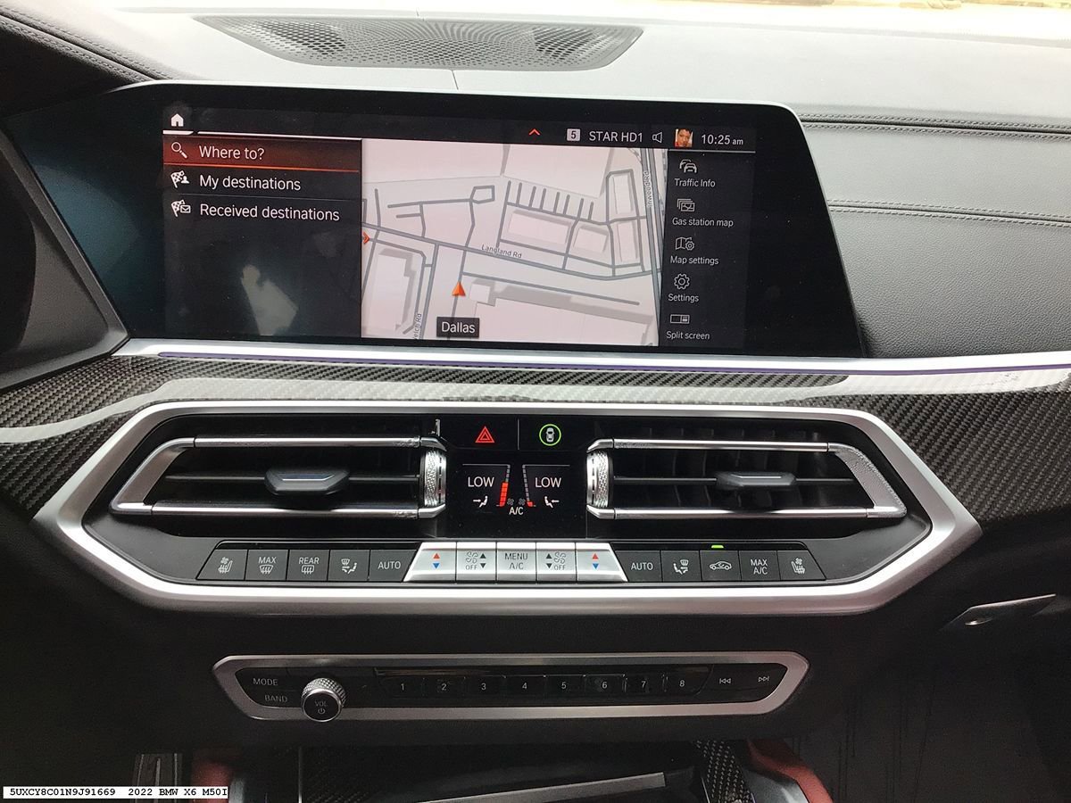 Used 2022 BMW X6 M50i w/ Executive Package AWD/4WD image 14
