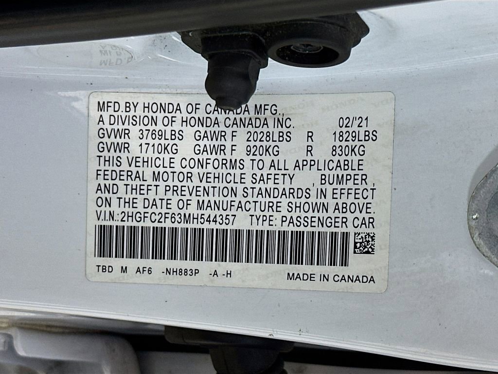 Used 2021 Honda Civic LX image 35